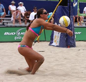 Beach Volleyball Video Analysis  Setting Your Feet on Defense 